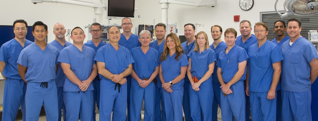 2020-2021 orthopaedic faculty in scrubs